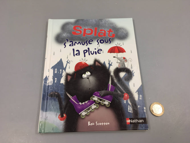 Splat s'amuse sous la pluie, moins cher chez Petit Kiwi
