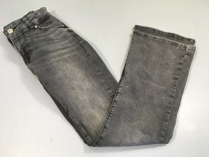 Jeans gris foncé Flare-Petite tache bas jambe D, moins cher chez Petit Kiwi
