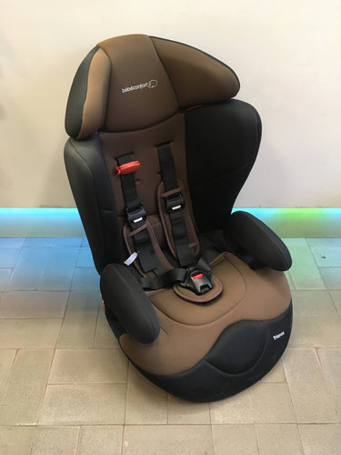 Siège auto Trianos brun groupe 1/2/3, moins cher chez Petit Kiwi