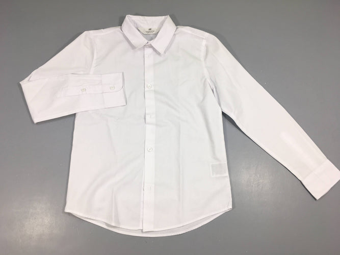 Chemise m.l blanche, moins cher chez Petit Kiwi