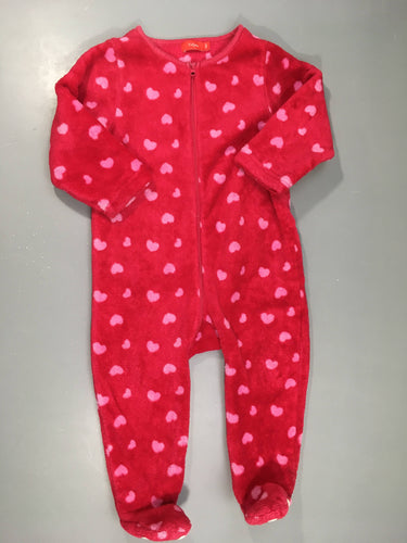 Surpyjama rose coeurs, moins cher chez Petit Kiwi