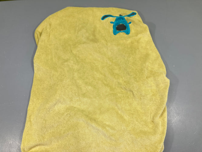 Housse éponge anis lapin pour matelas à langer, moins cher chez Petit Kiwi