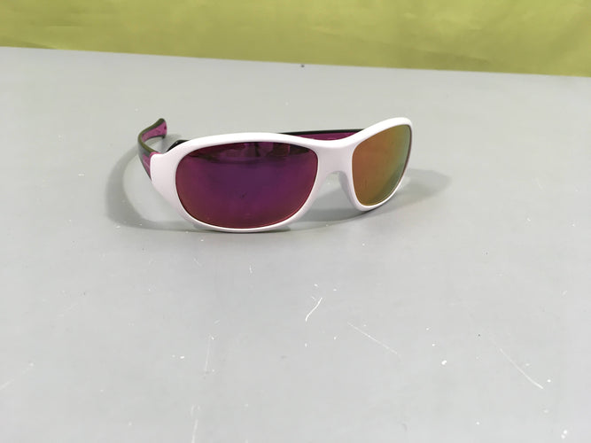 Lunettes de soleil blanc/mauve,MH T500, 6-10 ans, Polarisantes, catégorie 4, moins cher chez Petit Kiwi