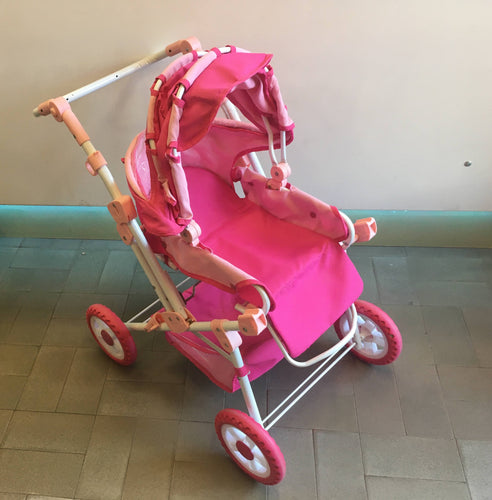 Poussette pour poupée pliable, moins cher chez Petit Kiwi