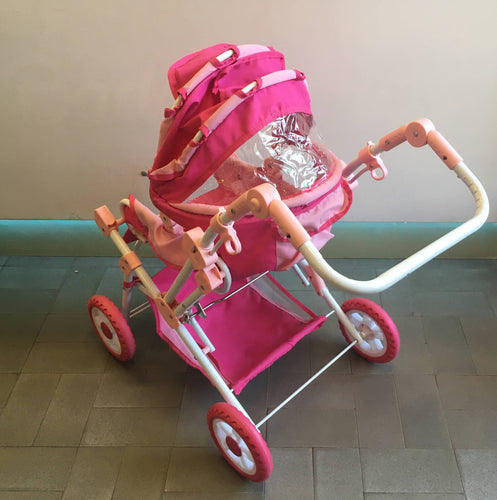 Poussette pour poupée pliable, moins cher chez Petit Kiwi