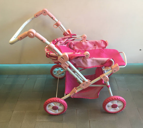 Poussette pour poupée pliable, moins cher chez Petit Kiwi