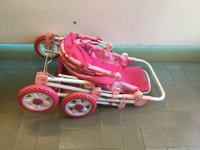 Poussette pour poupée pliable, moins cher chez Petit Kiwi