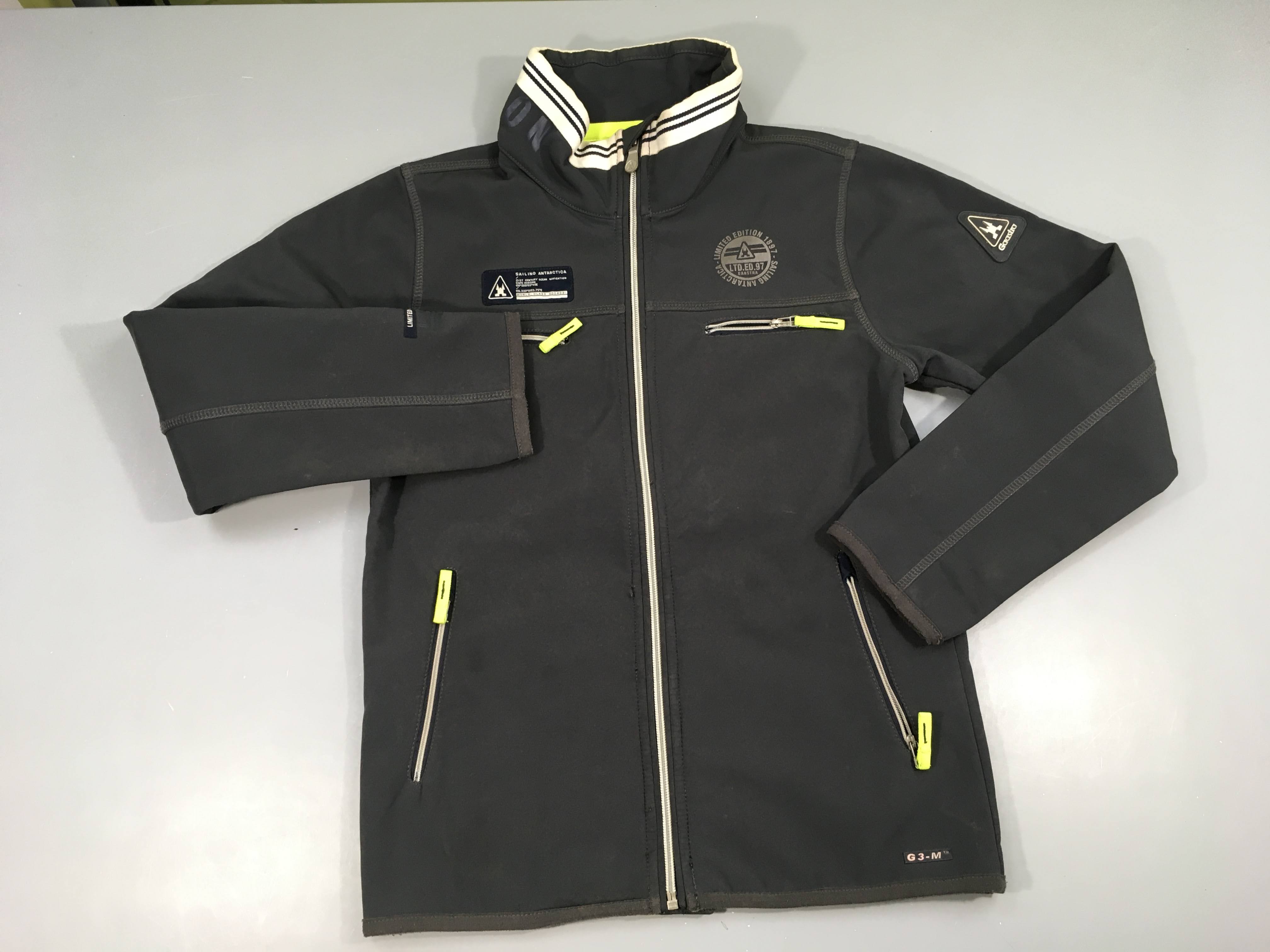 Veste softshell gris foncé sailing