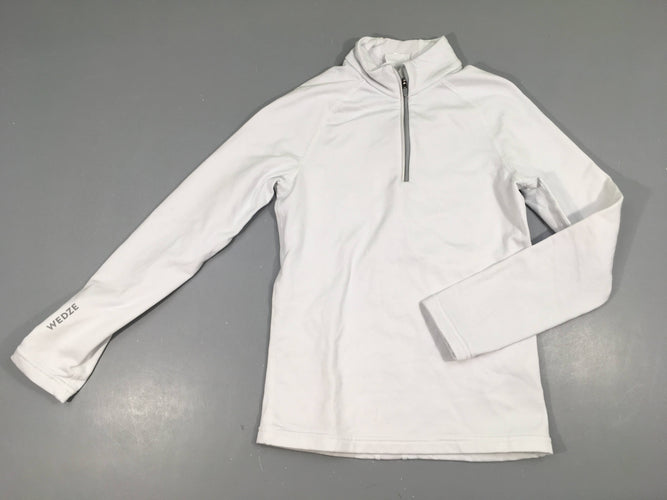 Sous-pull thermique blanc, Wed'ze, moins cher chez Petit Kiwi
