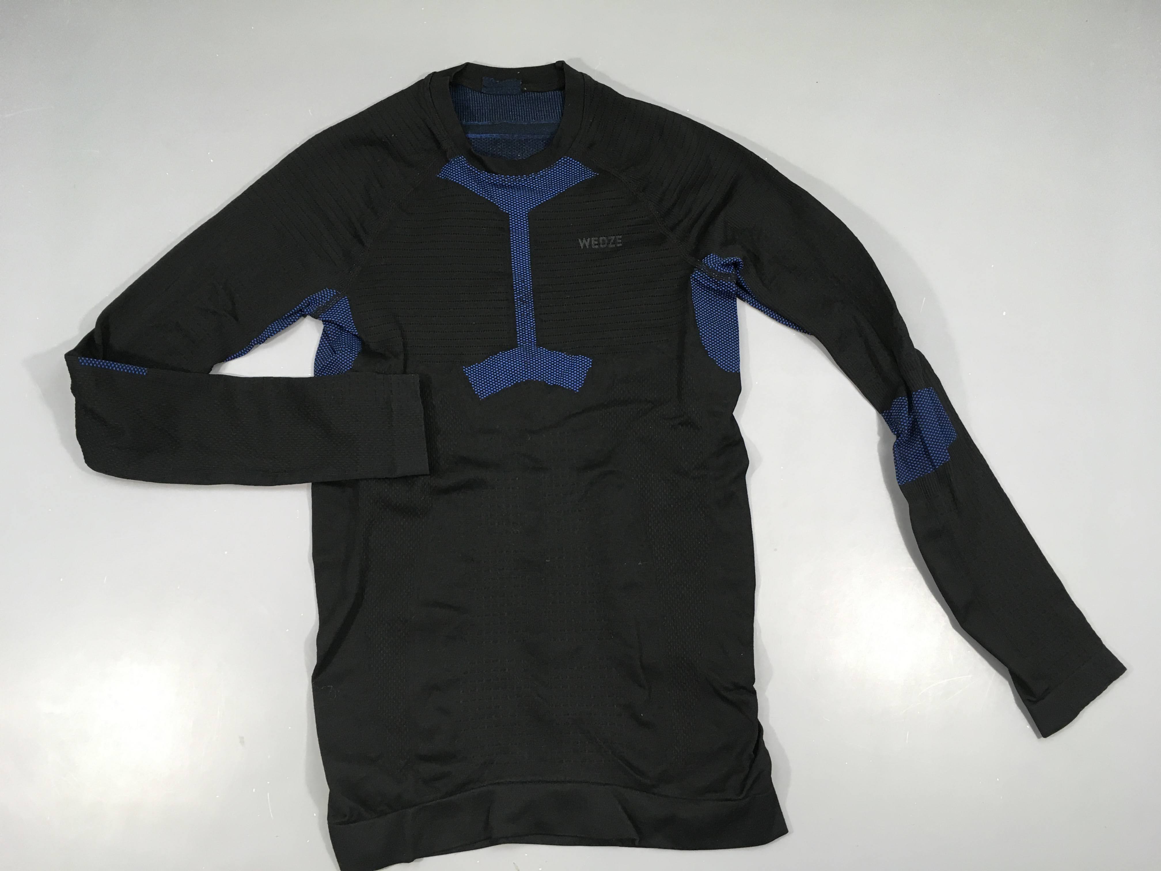 Sous-vêtement thermique noir/bleu, Wed'ze