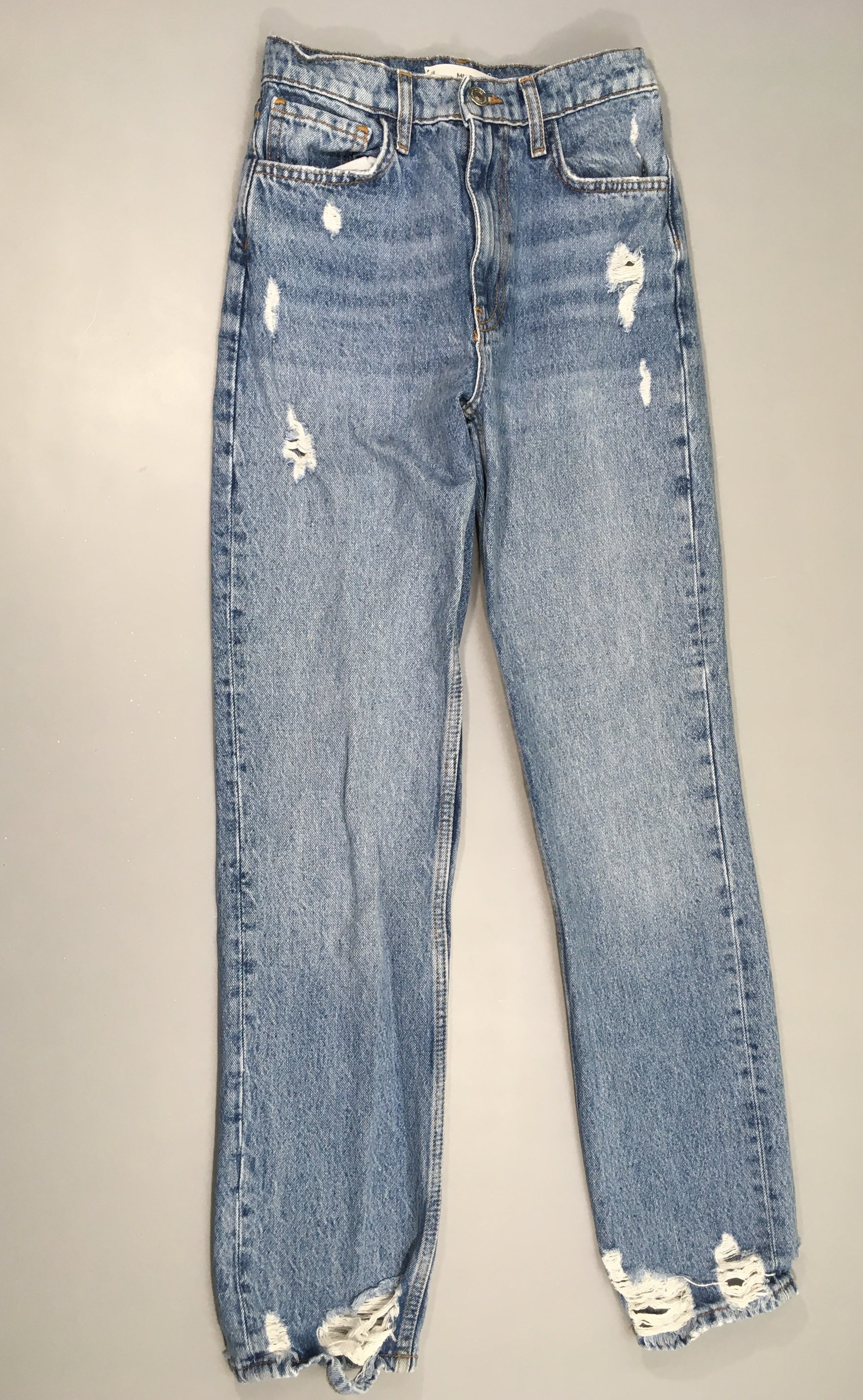 Jeans effet troué, taille 32