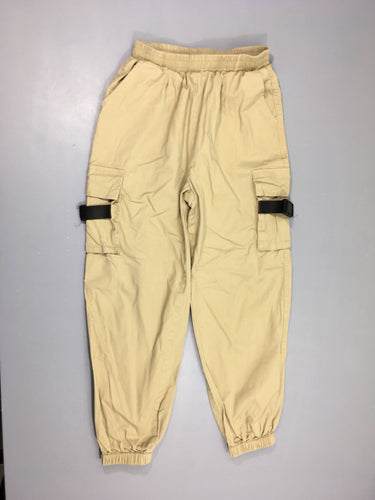 Pantalon cargo toile beige, Rolanko, moins cher chez Petit Kiwi