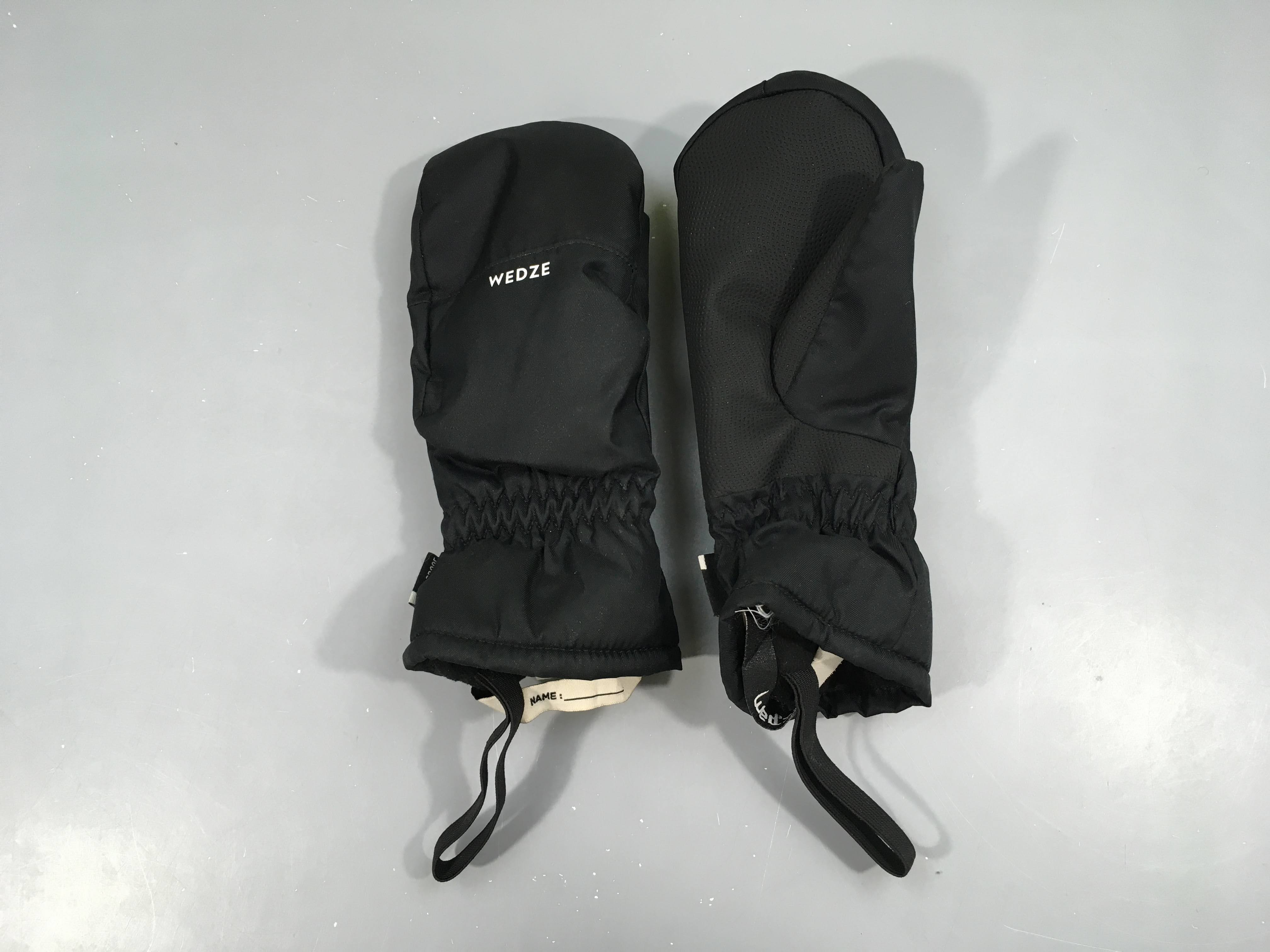 Gants de ski noir, Wed'ze