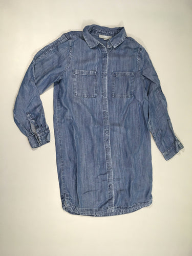 Robe m.l chemise denim, moins cher chez Petit Kiwi