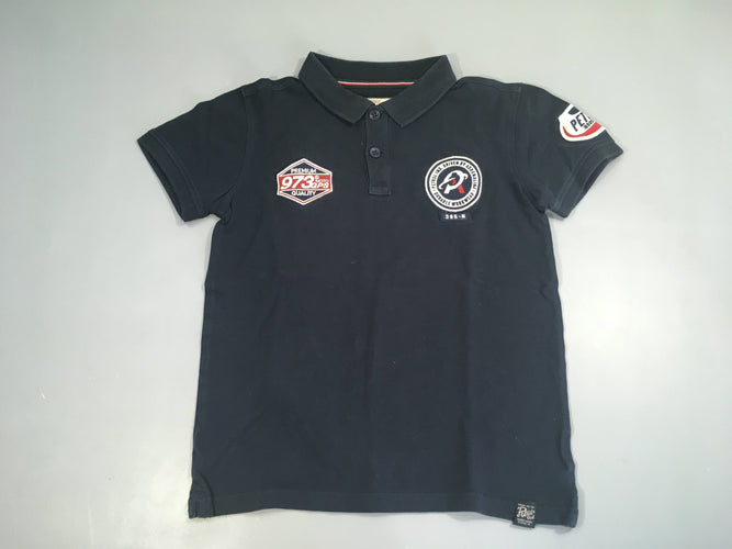 Polo m.c bleu foncé 973, moins cher chez Petit Kiwi