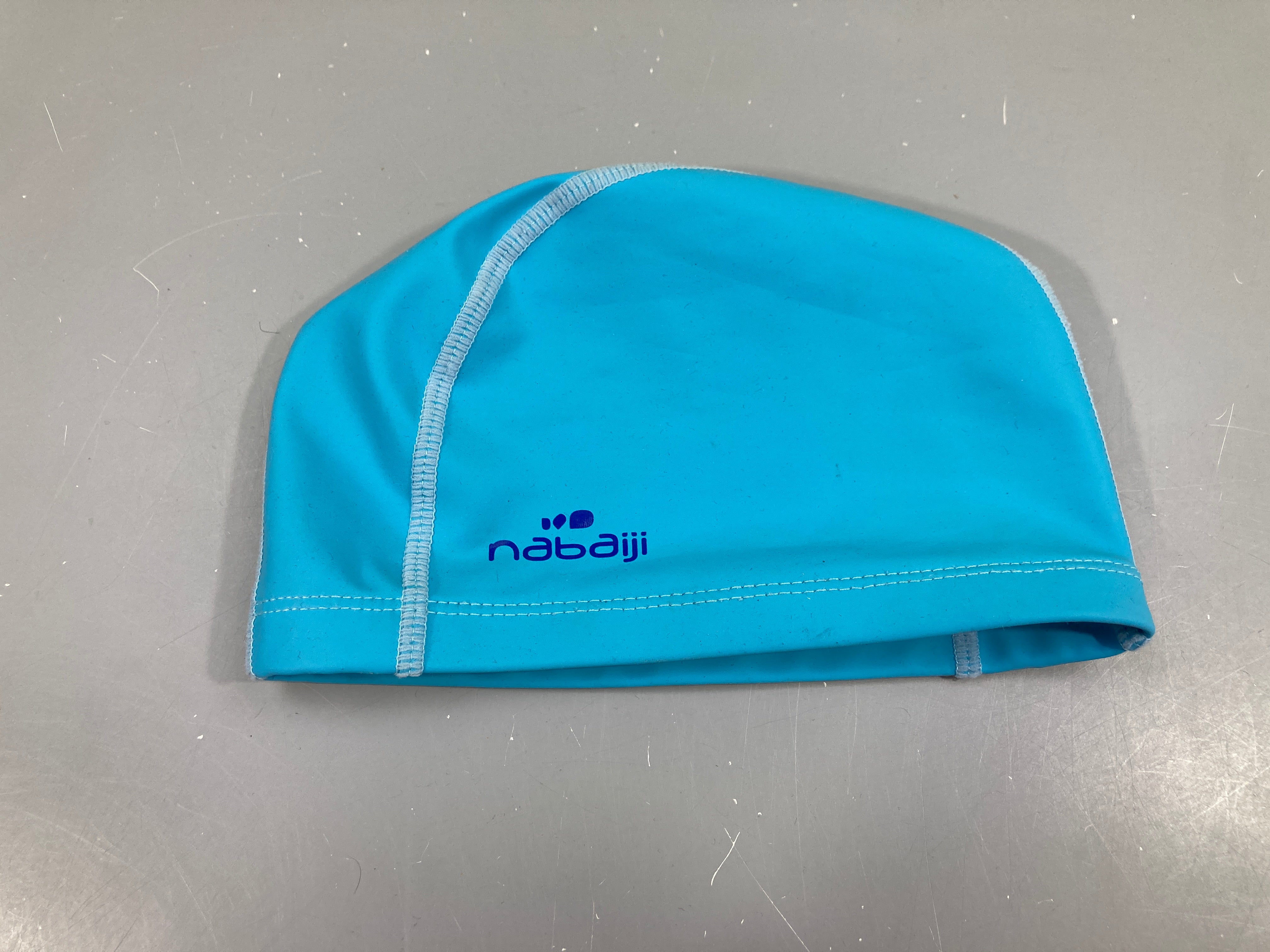Bonnet de bain turquoise Nabaiji Junior