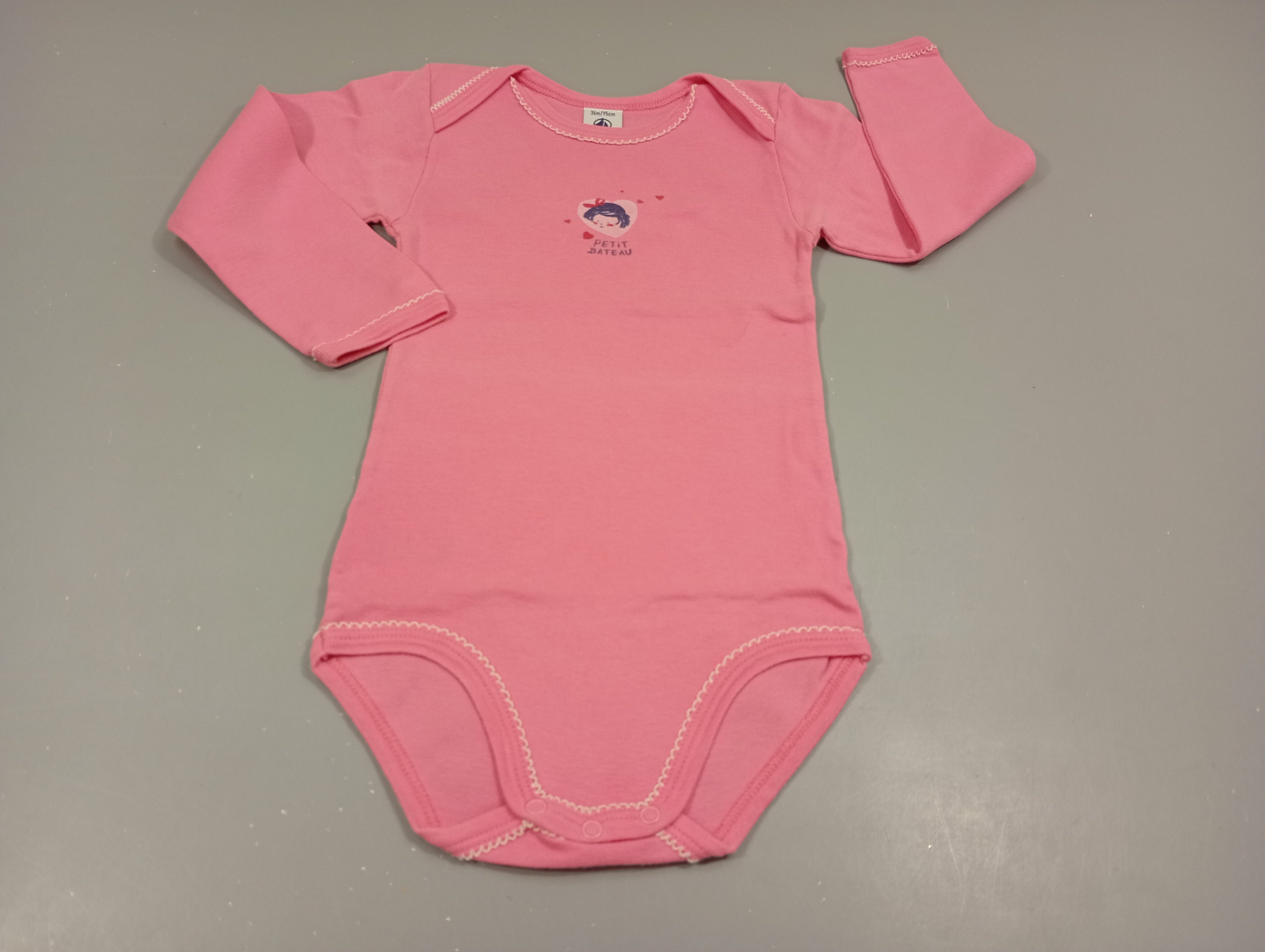 Body m.l rose fillette 