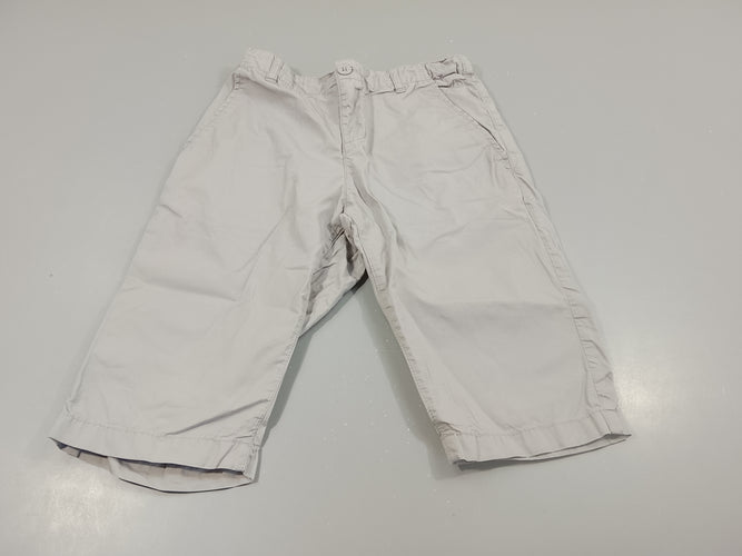 Bermuda gris clair, moins cher chez Petit Kiwi
