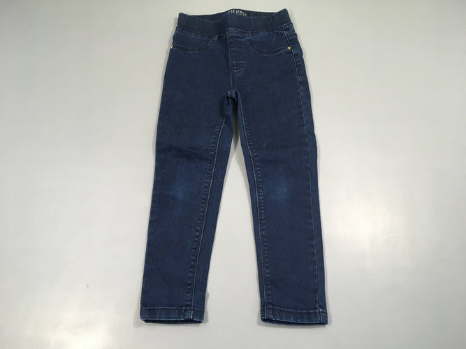 Jegging bleu foncé, moins cher chez Petit Kiwi