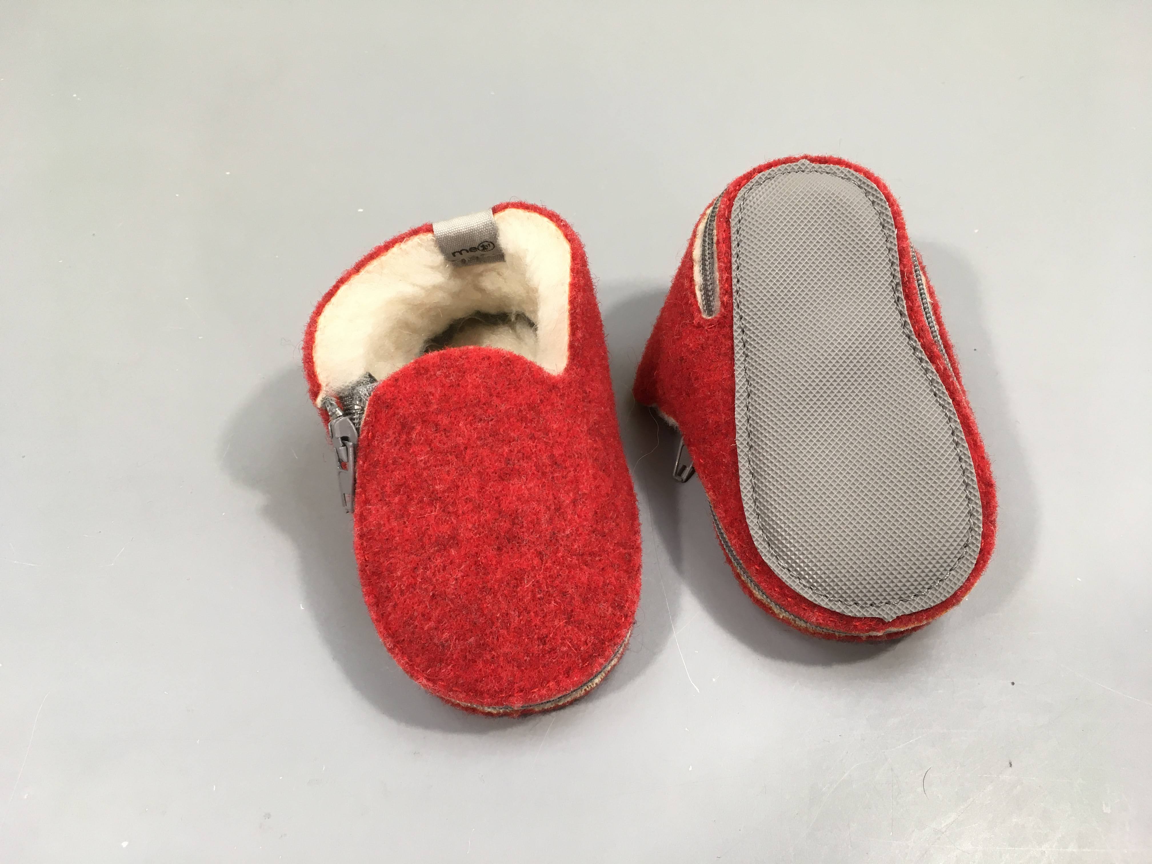 Chaussons en laine bébé, Me1Up, 3-9m