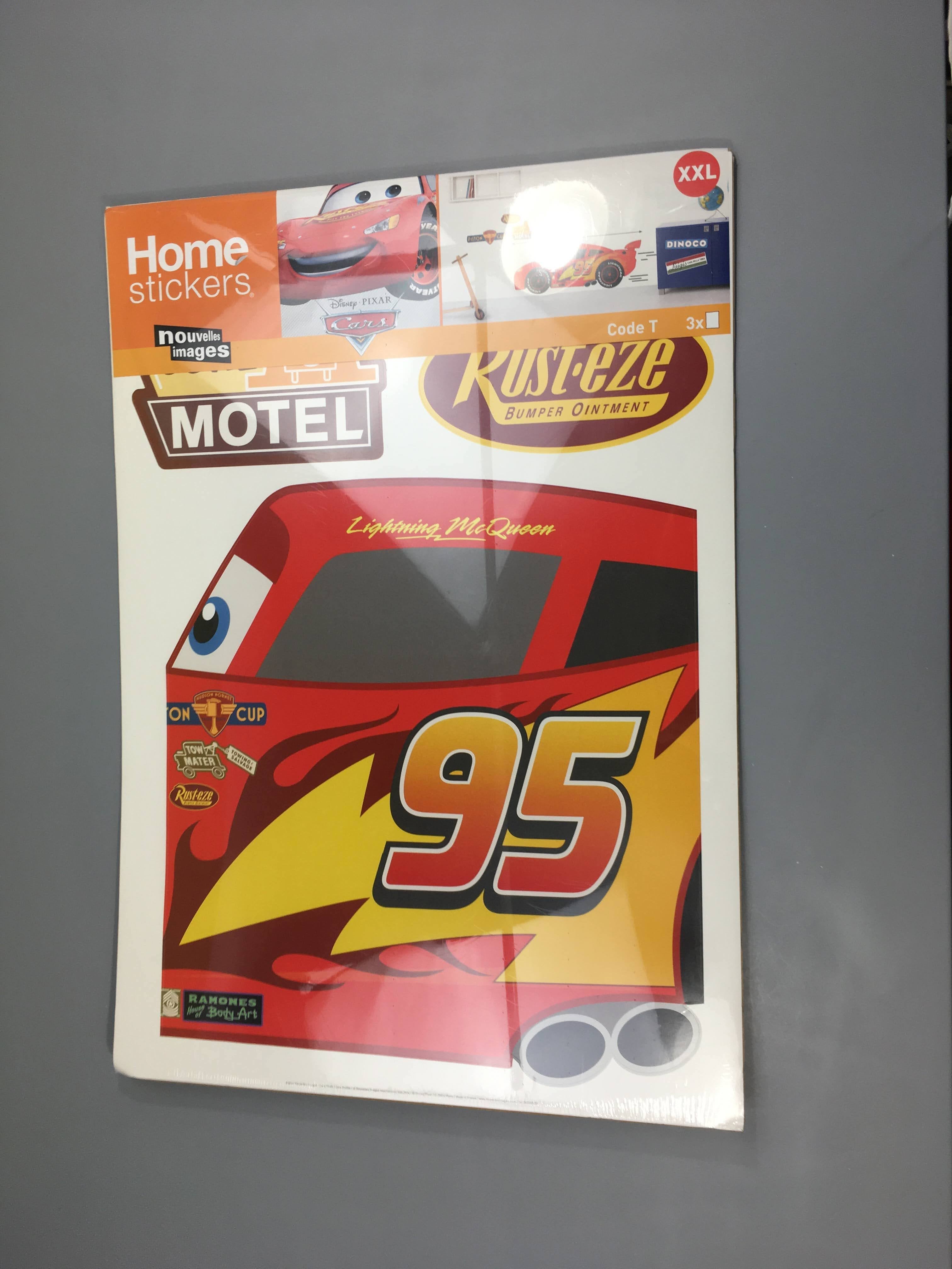 Neuf-Stickers XXL Cars 69-134cm