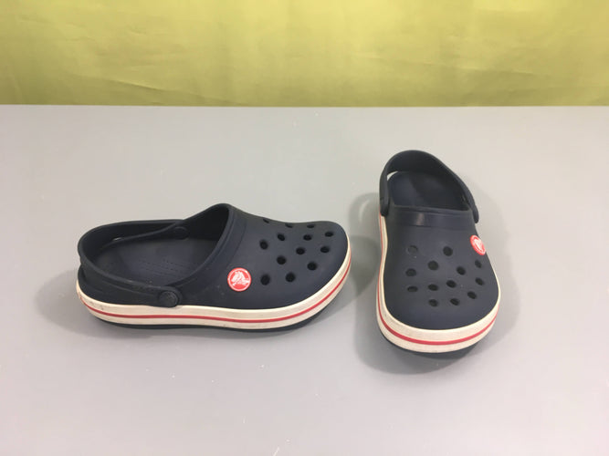 Crocs bleu foncé, moins cher chez Petit Kiwi