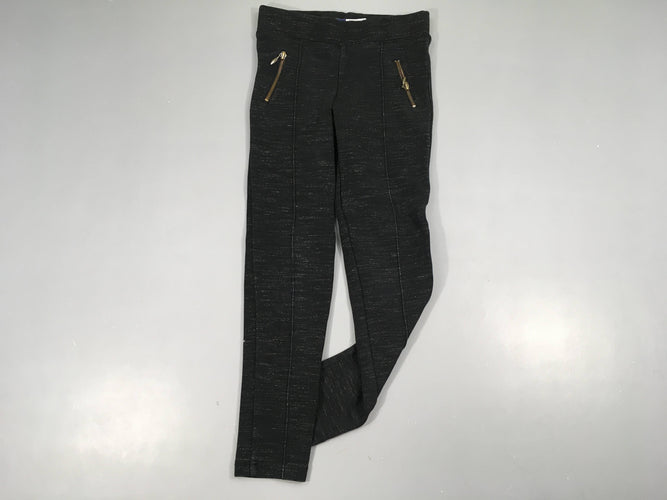 Jegging anthracite chiné, moins cher chez Petit Kiwi