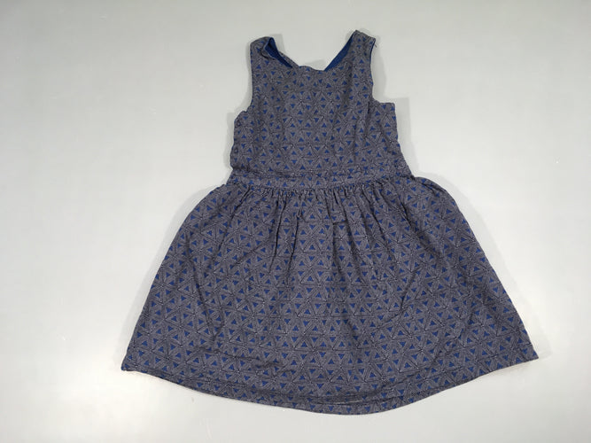 Robe s.m réversible bleu motifs, moins cher chez Petit Kiwi