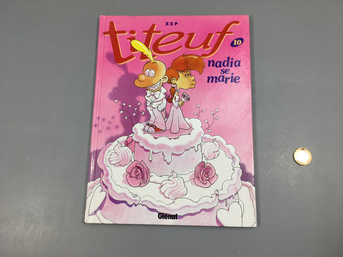 Titeuf nadia se marie, moins cher chez Petit Kiwi