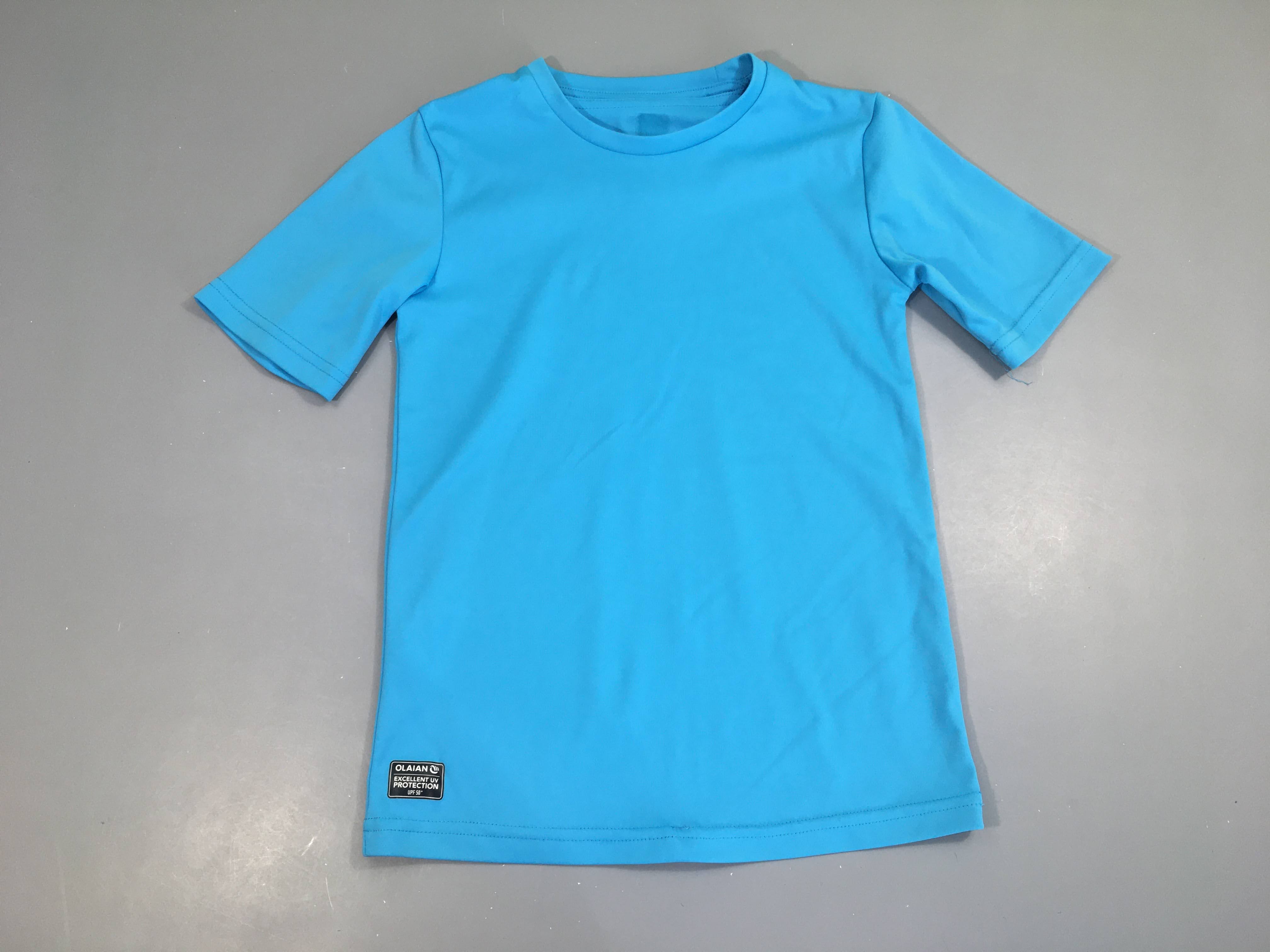 T-shirt m.c anti-uv bleu Olaian