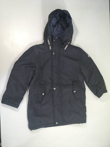 Veste mi-saison bleu foncé à capuche CKS, moins cher chez Petit Kiwi