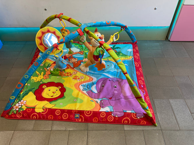 Tapis d'éveil Tiny Love Gymini Monkey (Petit coussin non inclus), moins cher chez Petit Kiwi