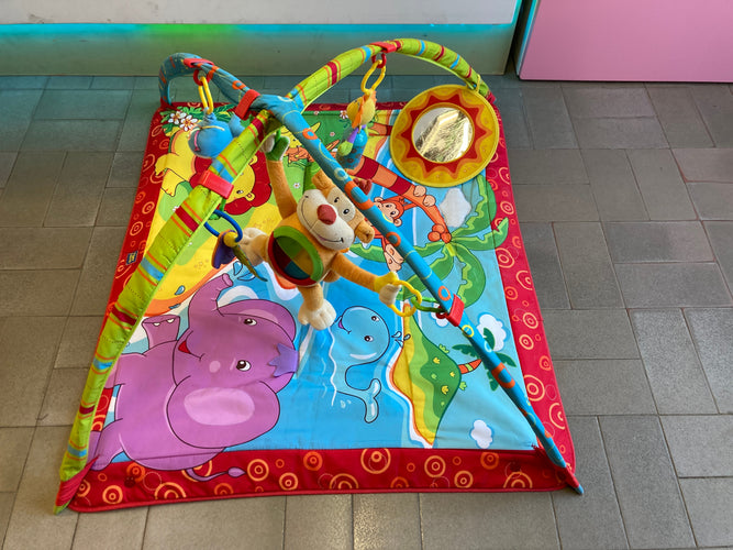 Tapis d'éveil Tiny Love Gymini Monkey (Petit coussin non inclus), moins cher chez Petit Kiwi