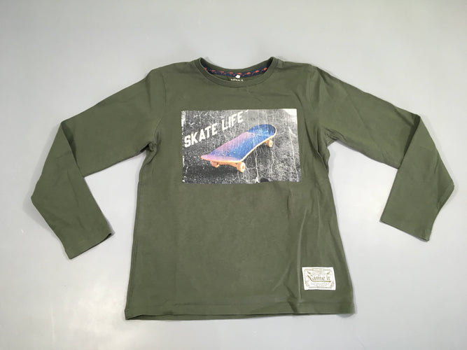 T-shirt m.l vert Skate, moins cher chez Petit Kiwi