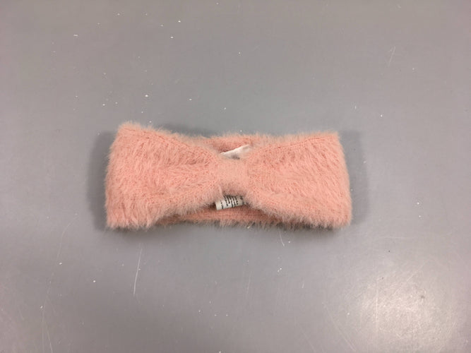Bandeau duveteux rose 42cm, moins cher chez Petit Kiwi