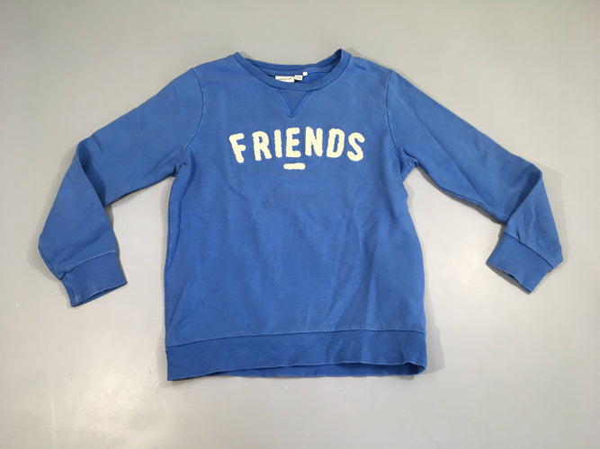 Sweat bleu Friends texturé, moins cher chez Petit Kiwi