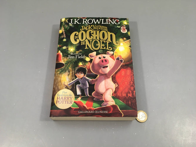 Jack& la grande aventure du cochon de Noël, J.K. Rowling, moins cher chez Petit Kiwi