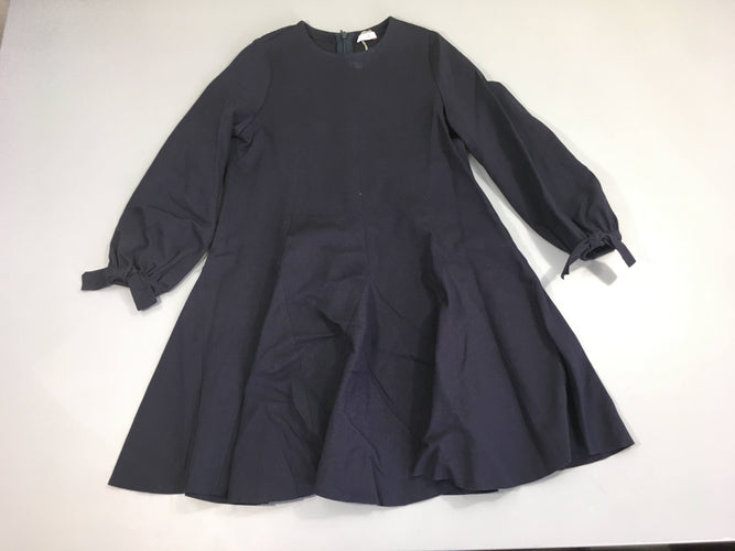 Robe m.l bleu marine noeud Il Gaufo, moins cher chez Petit Kiwi