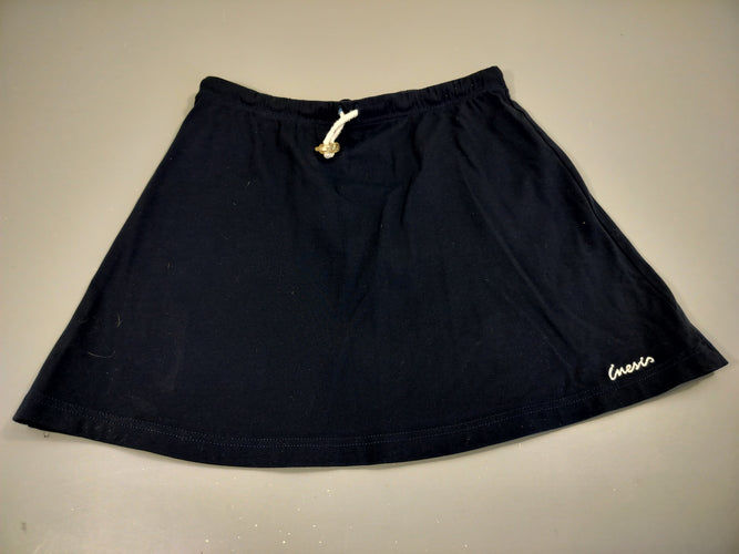 Jupe jersey bleu marine  "inesis", moins cher chez Petit Kiwi