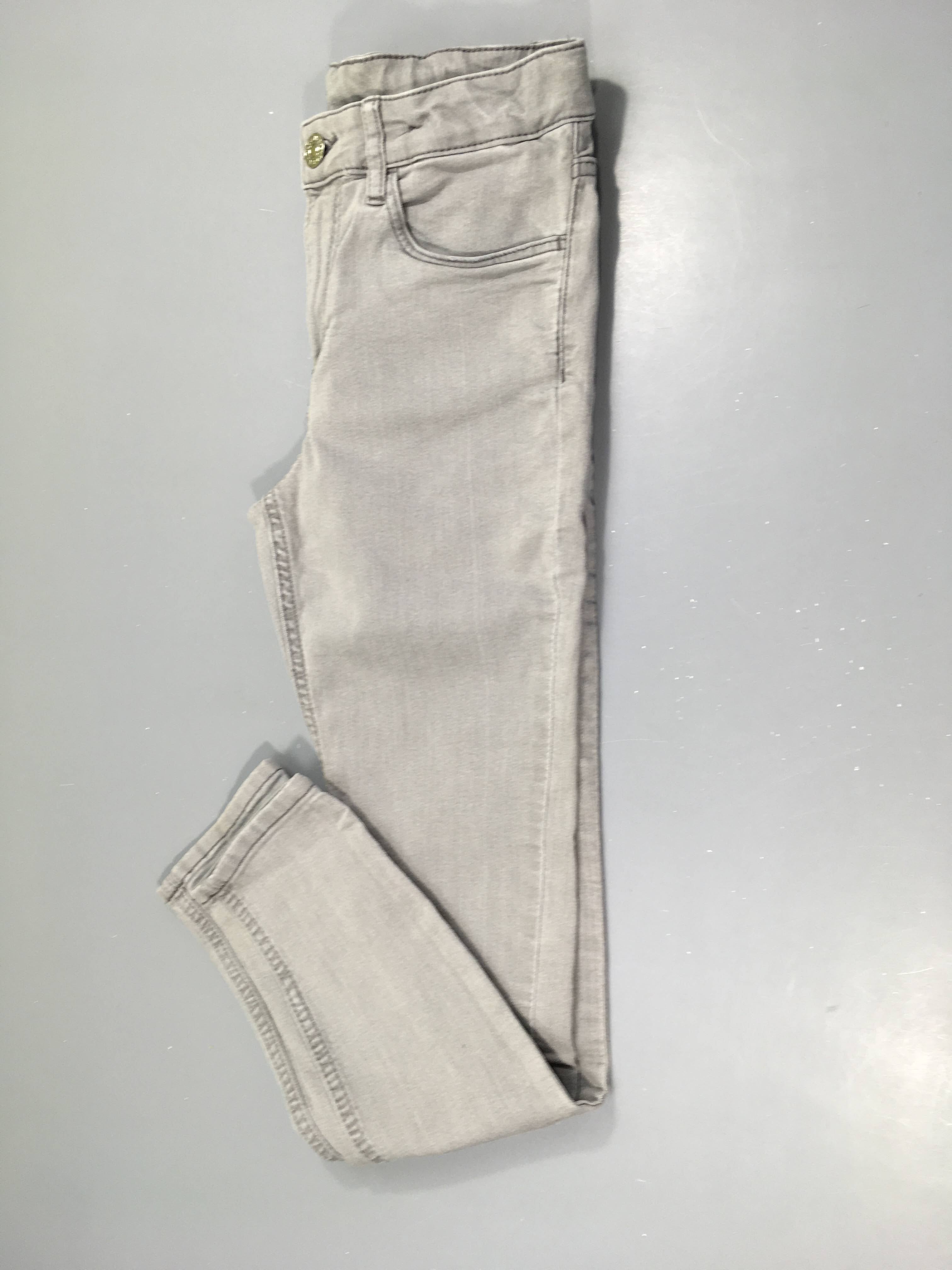 Jeans gris skinny Fit