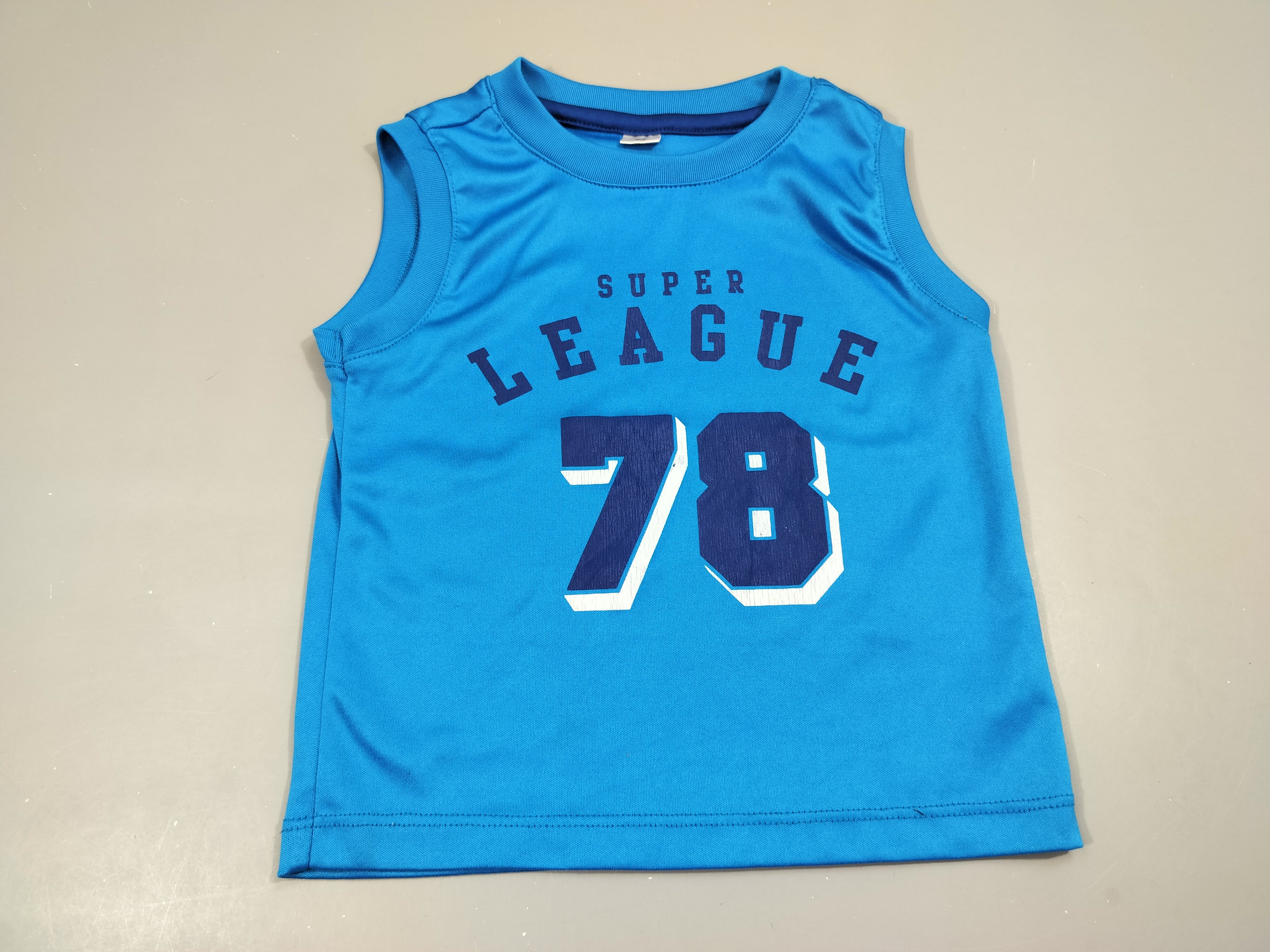 Débardeur de sport bleu