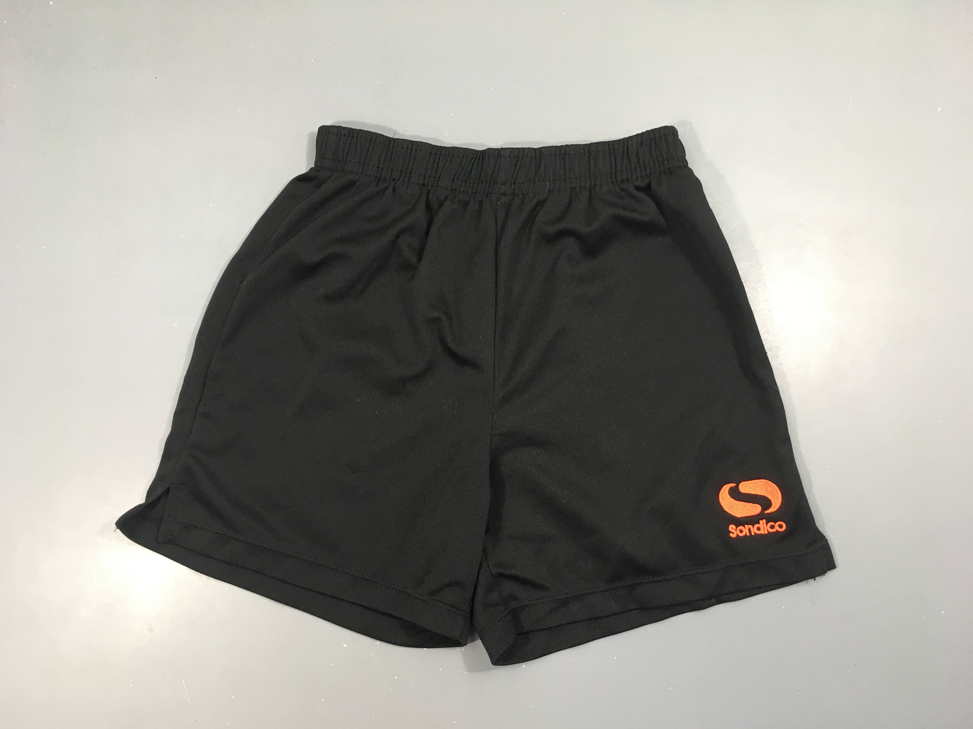 Short de sport noir Sondico quelques accrocs