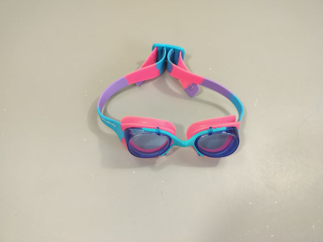 Lunette de natation rose et bleu Nabaiji, moins cher chez Petit Kiwi