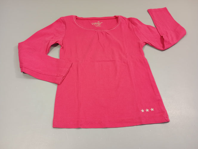 T-shirt m.l rose, moins cher chez Petit Kiwi