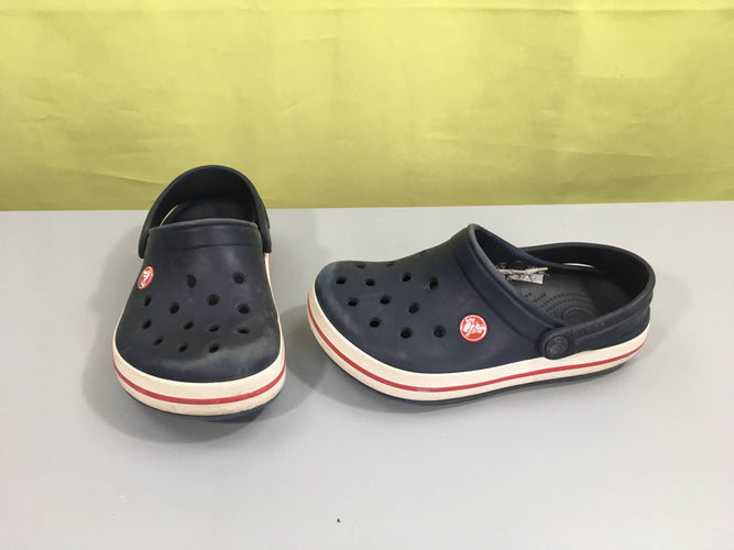 Crocs bleu foncé, 32-33, moins cher chez Petit Kiwi