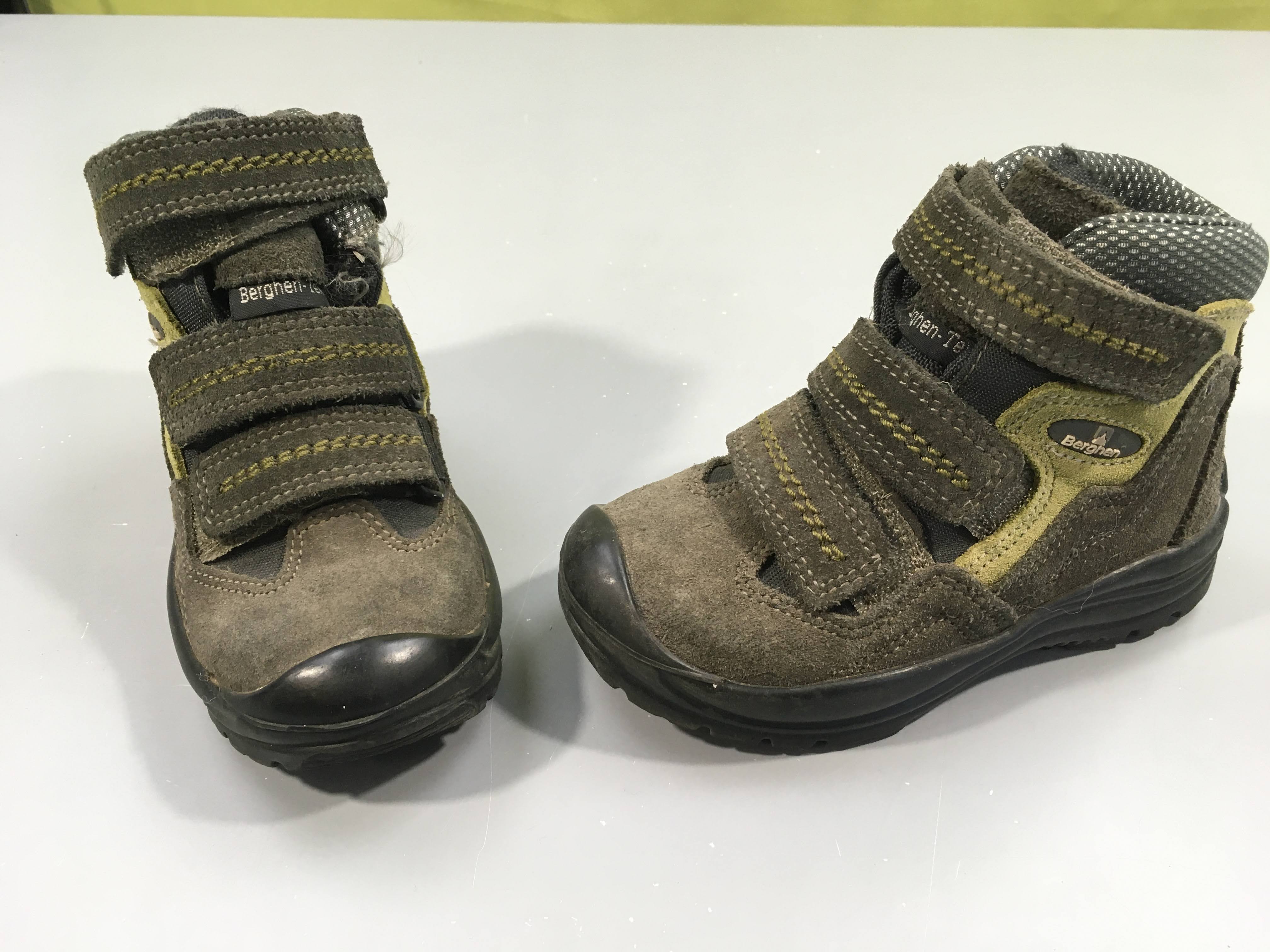 Bottines Berghen-Tex kaki, vert (25)