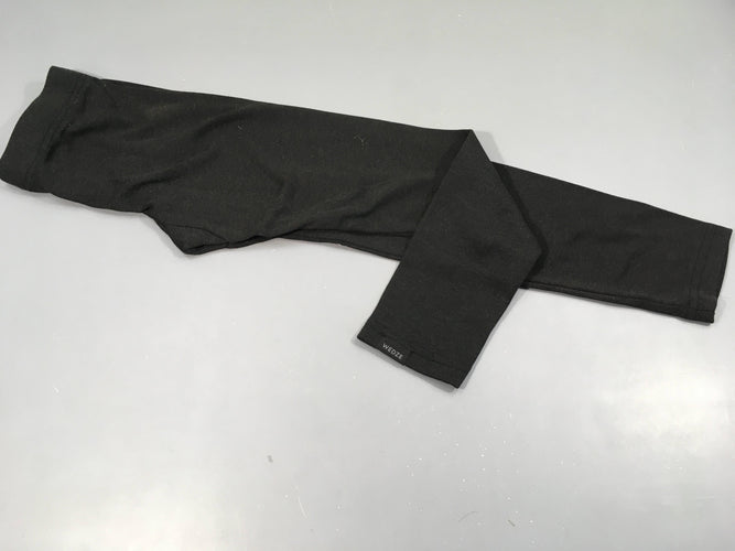 Legging thermique noir "Wed'ze" Pas de taille indiquée, estimée 7a, moins cher chez Petit Kiwi