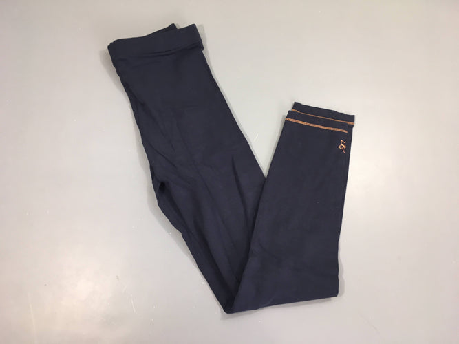 Legging bleu foncé, moins cher chez Petit Kiwi