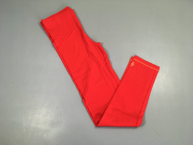 Legging rouge, moins cher chez Petit Kiwi