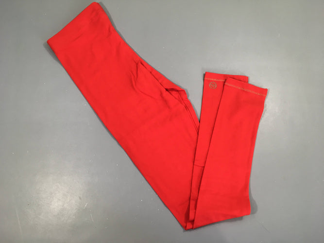 Legging rouge, moins cher chez Petit Kiwi